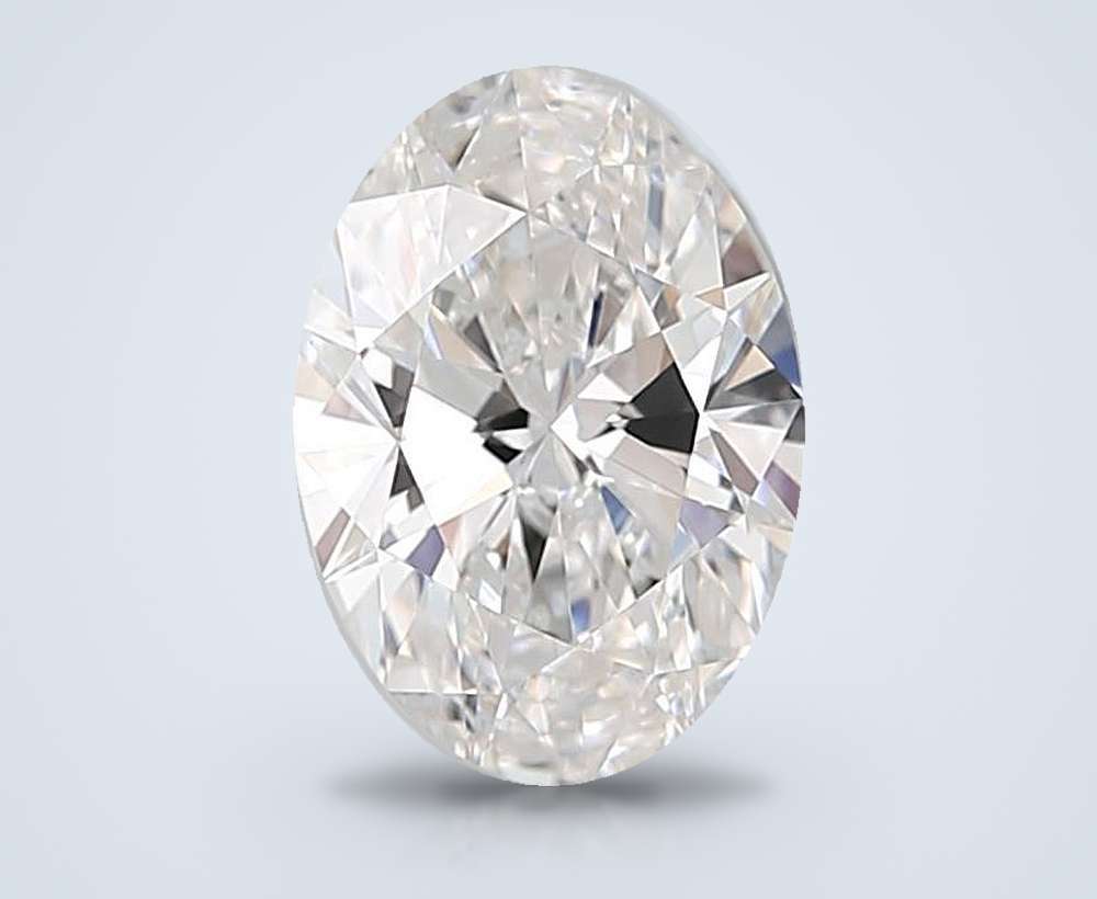 3.46 Carat Oval Lab Diamond