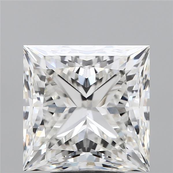 6.04ct G VS1 Rare Carat Ideal Cut Princess Lab Grown Diamond