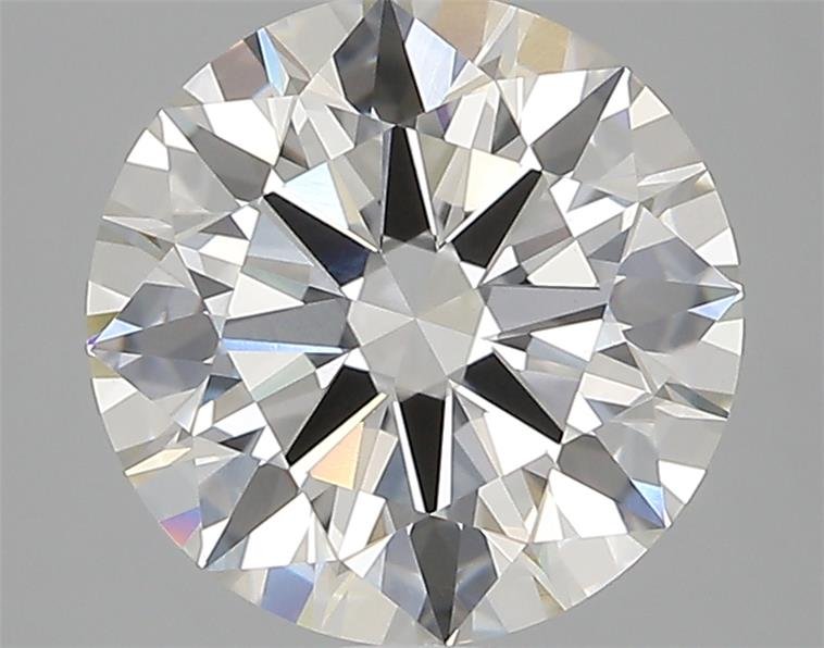 3.16ct H VVS2 Rare Carat Ideal Cut Round Lab Grown Diamond