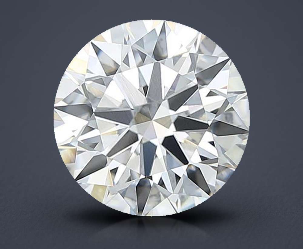 3.09 Carat Round Lab Diamond