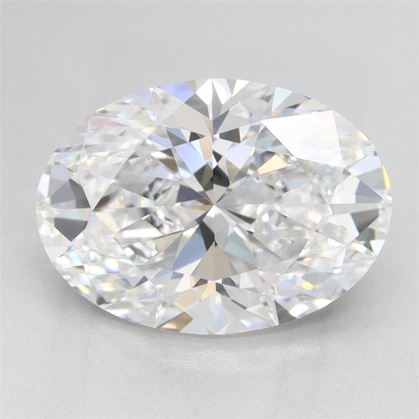 2.11ct D VVS1 Very Good Cut Oval Lab Grown Diamond