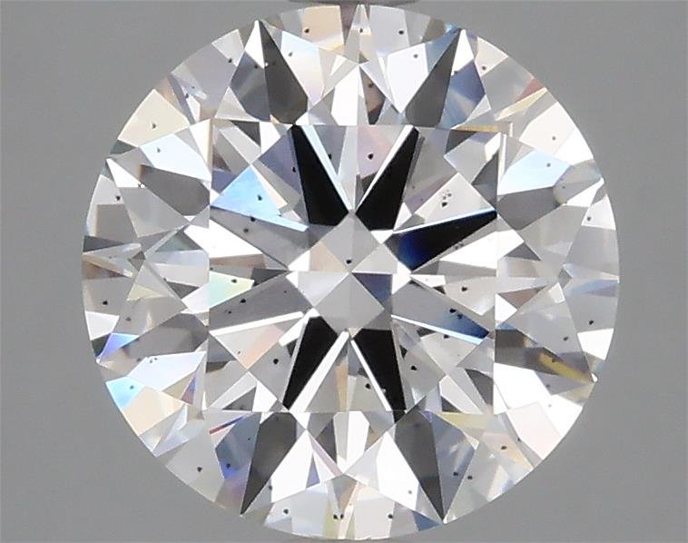 2.93ct F SI2 Rare Carat Ideal Cut Round Lab Grown Diamond