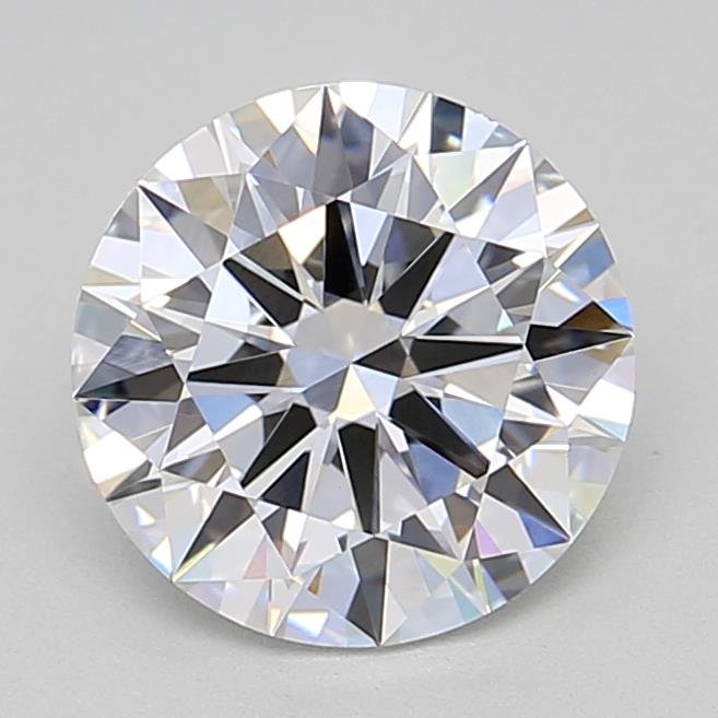 2.09ct F VVS2 Rare Carat Ideal Cut Round Lab Grown Diamond