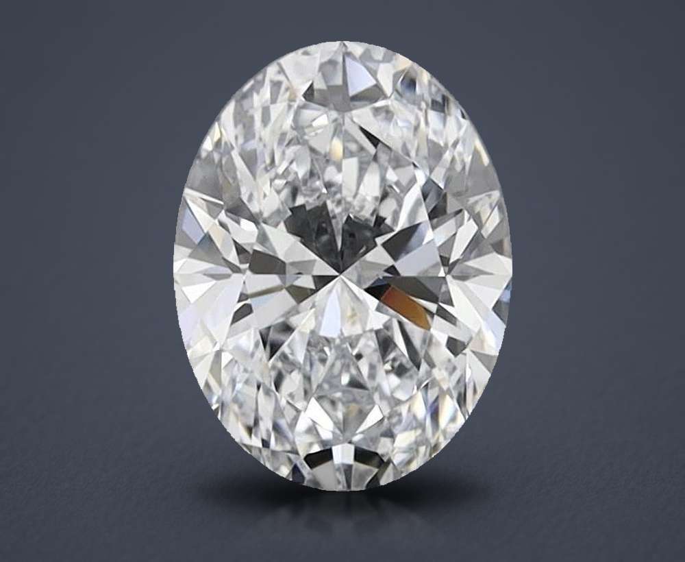 1.51 Carat Oval Lab Diamond