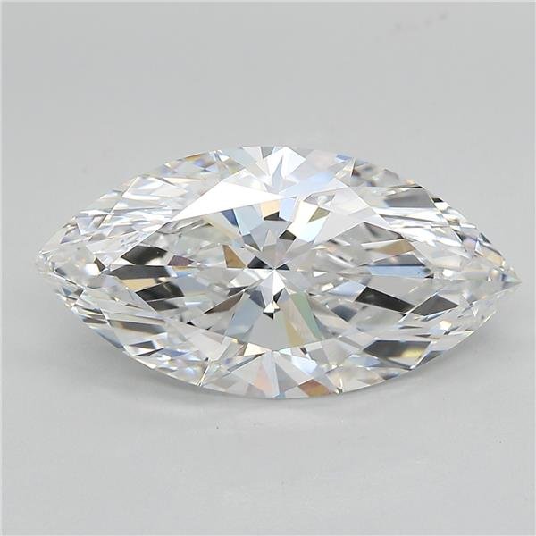 4.76ct D VVS2 Rare Carat Ideal Cut Marquise Lab Grown Diamond