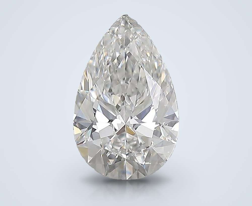 0.60 Carat Pear Natural Diamond
