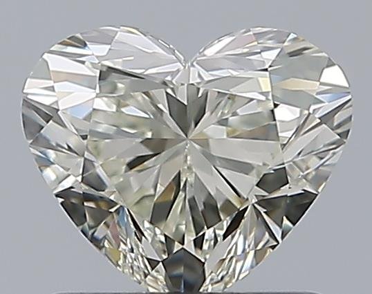 0.79ct K VS2 Rare Carat Ideal Cut Heart Diamond