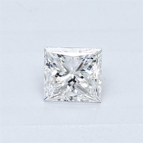 0.34ct D SI1 Very Good Cut Princess Diamond