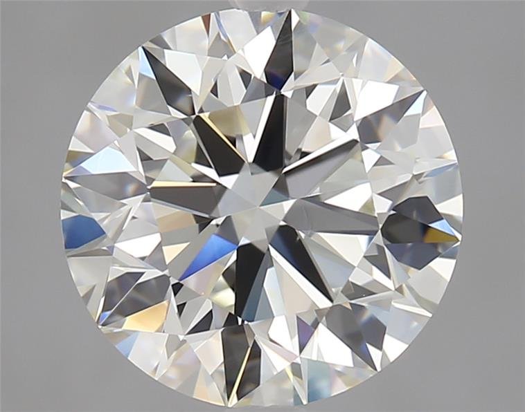 3.05ct J VS1 Rare Carat Ideal Cut Round Diamond