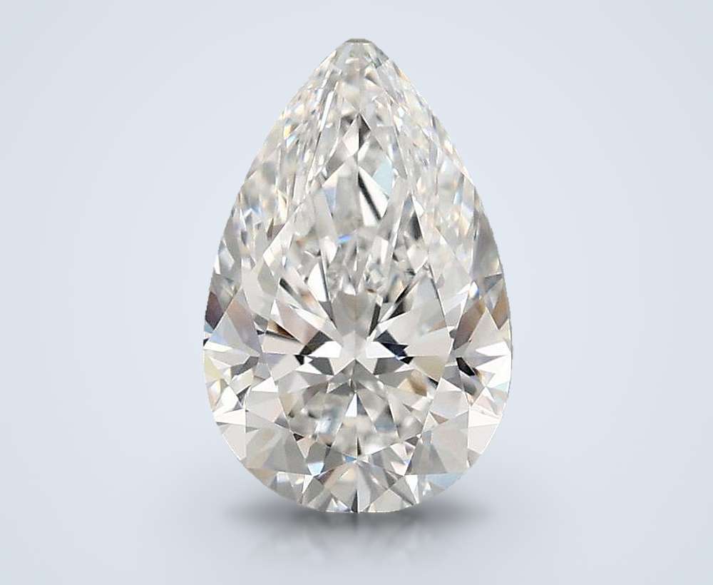 1.47 Carat Pear Lab Diamond