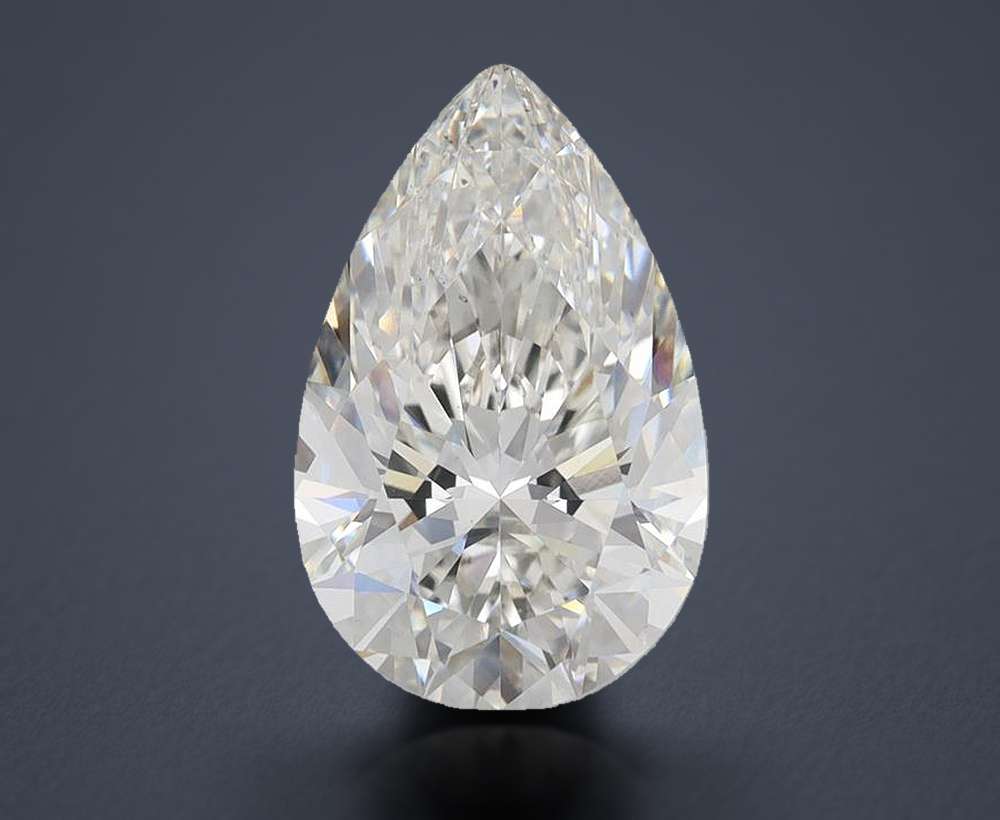 4.28 Carat Pear Lab Diamond