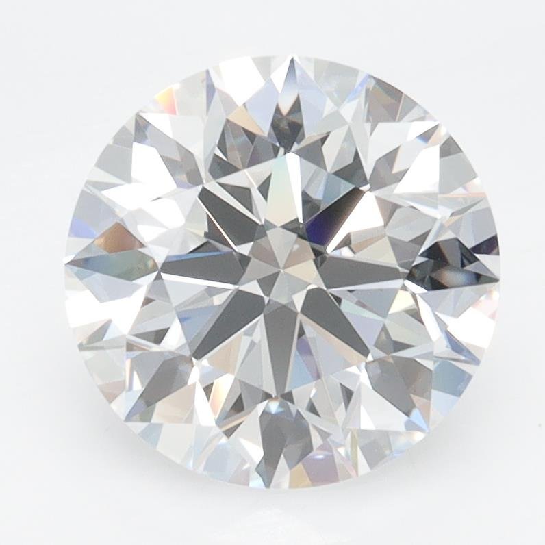 2.59ct D VVS1 Rare Carat Ideal Cut Round Lab Grown Diamond