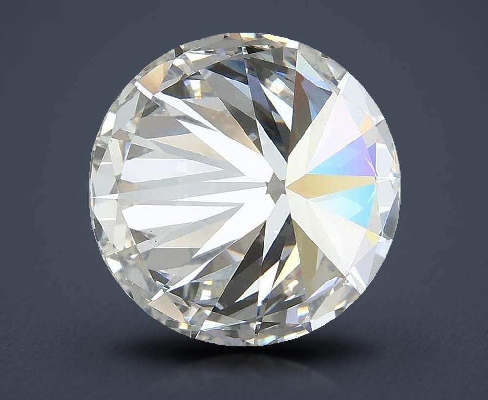 3.71 Carat Round Lab Diamond