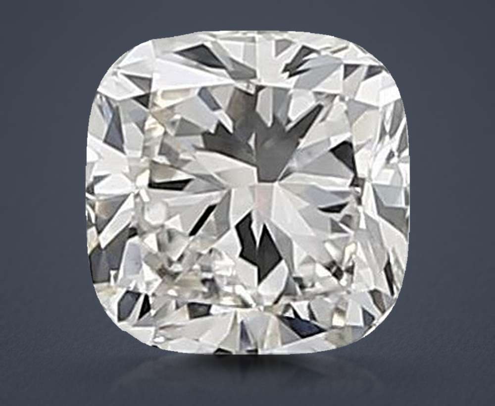 0.68 Carat Cushion Lab Diamond