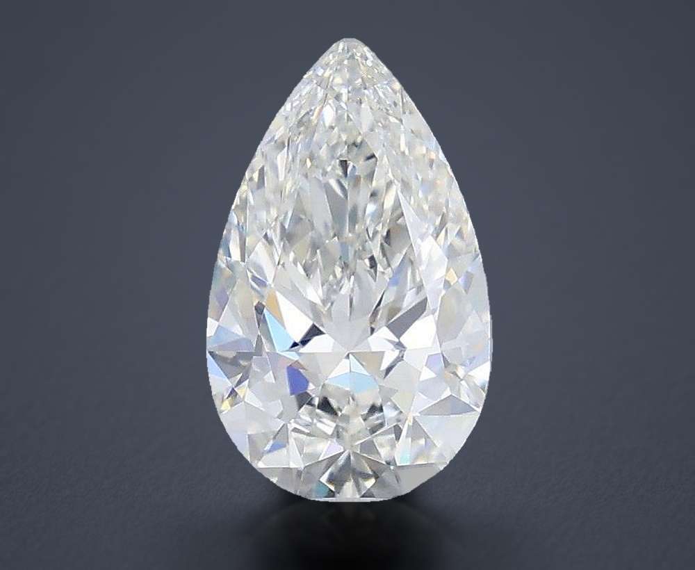 1.25 Carat Pear Lab Diamond