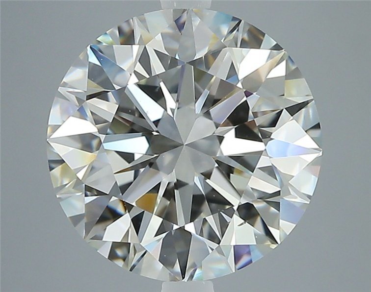 4.70ct I VS2 Rare Carat Ideal Cut Round Diamond