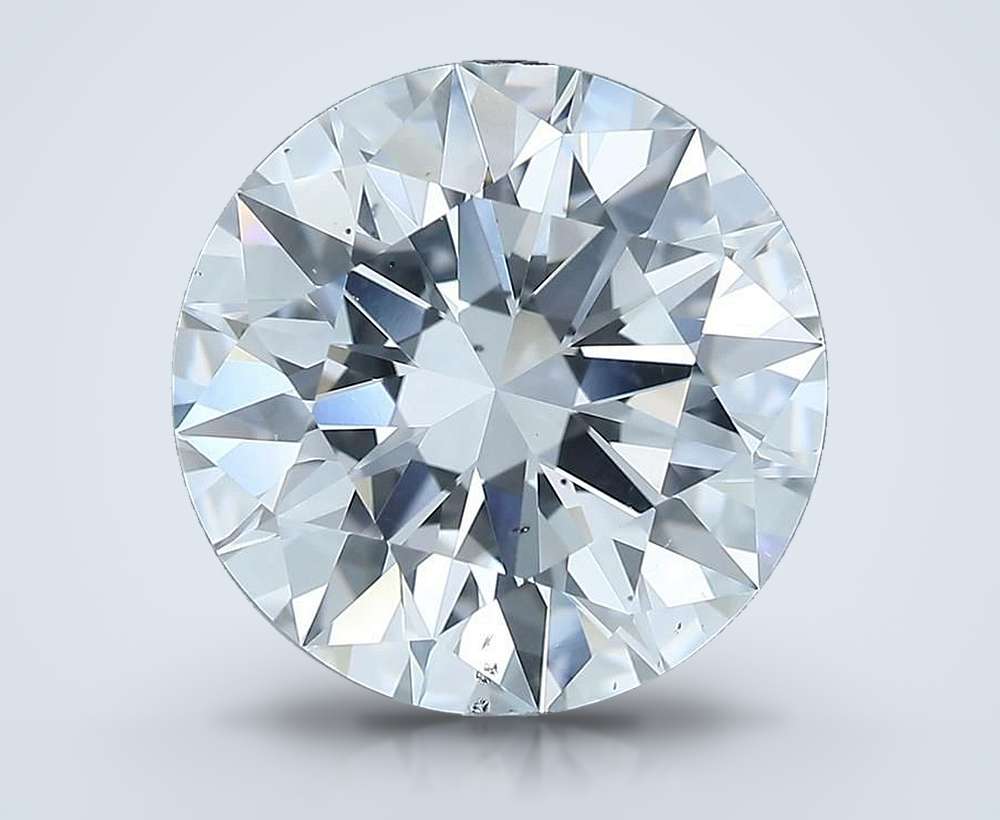 5.13 Carat Round Natural Diamond