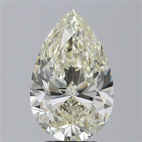 4.00ct K VS1 Rare Carat Ideal Cut Pear Diamond
