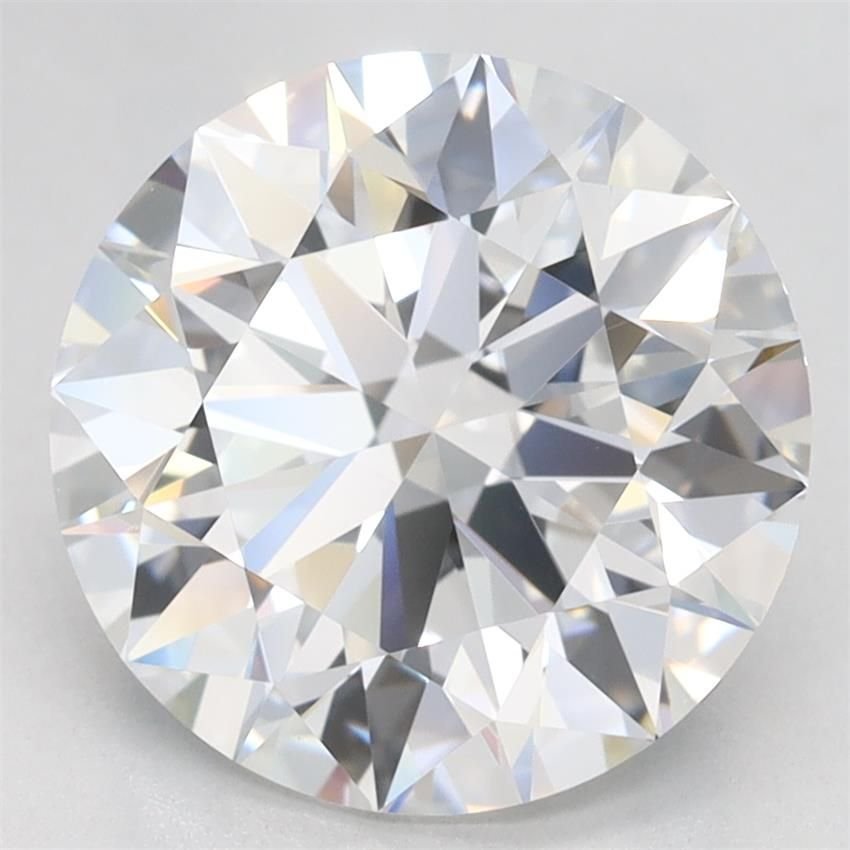 3.29ct D VVS1 Rare Carat Ideal Cut Round Lab Grown Diamond