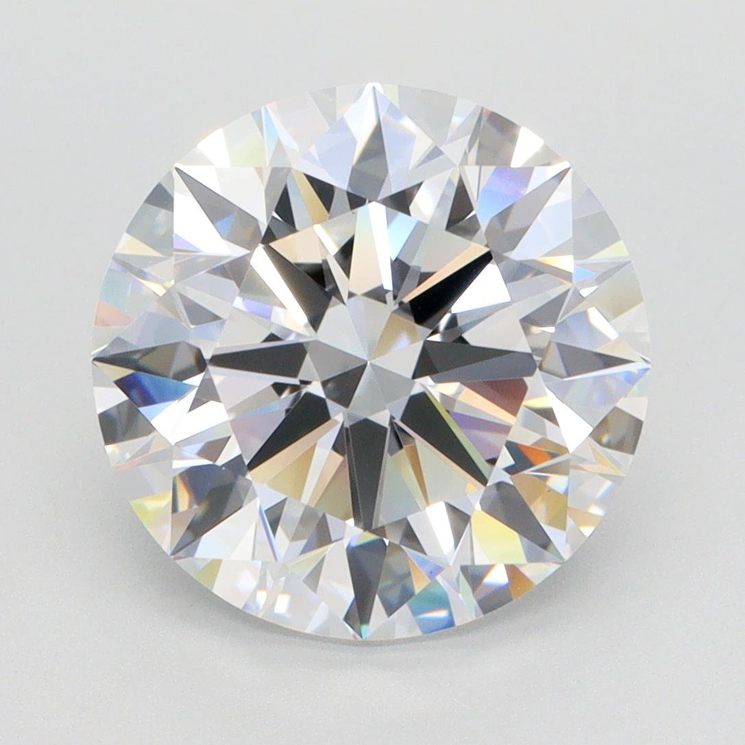 5.01ct E VVS1 Rare Carat Ideal Cut Round Lab Grown Diamond