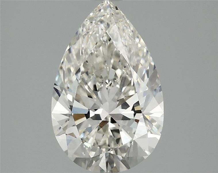 2.08ct H VS1 Rare Carat Ideal Cut Pear Lab Grown Diamond