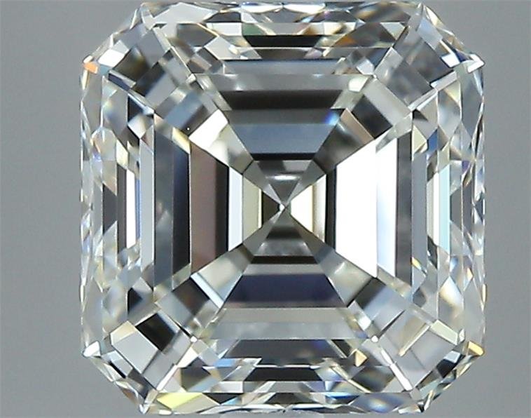 2.80ct I VVS2 Rare Carat Ideal Cut Asscher Diamond