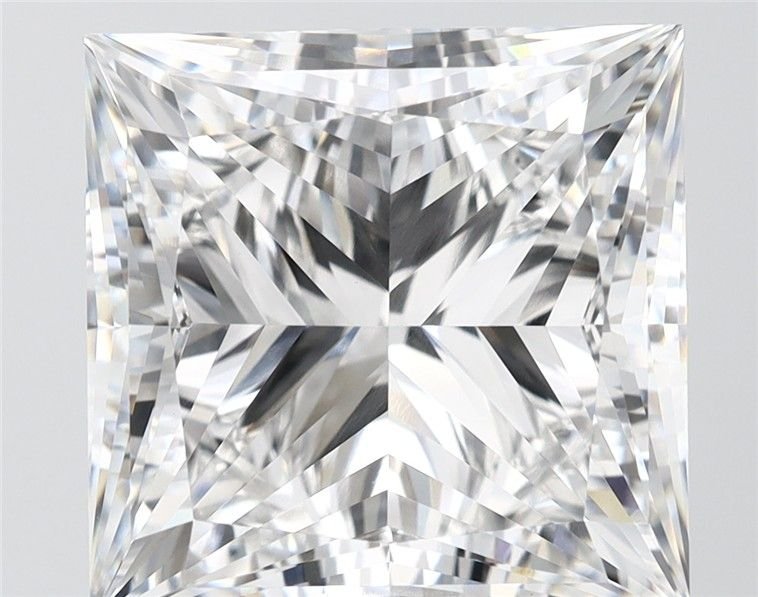 12.54ct E VVS2 Rare Carat Ideal Cut Princess Lab Grown Diamond