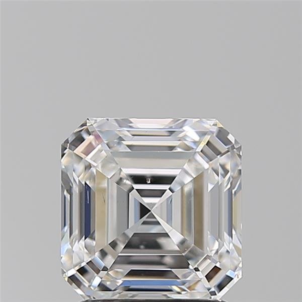 1.77ct E SI1 Rare Carat Ideal Cut Asscher Lab Grown Diamond