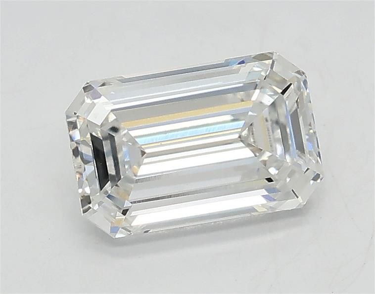 1.01ct E VS1 Rare Carat Ideal Cut Emerald Lab Grown Diamond