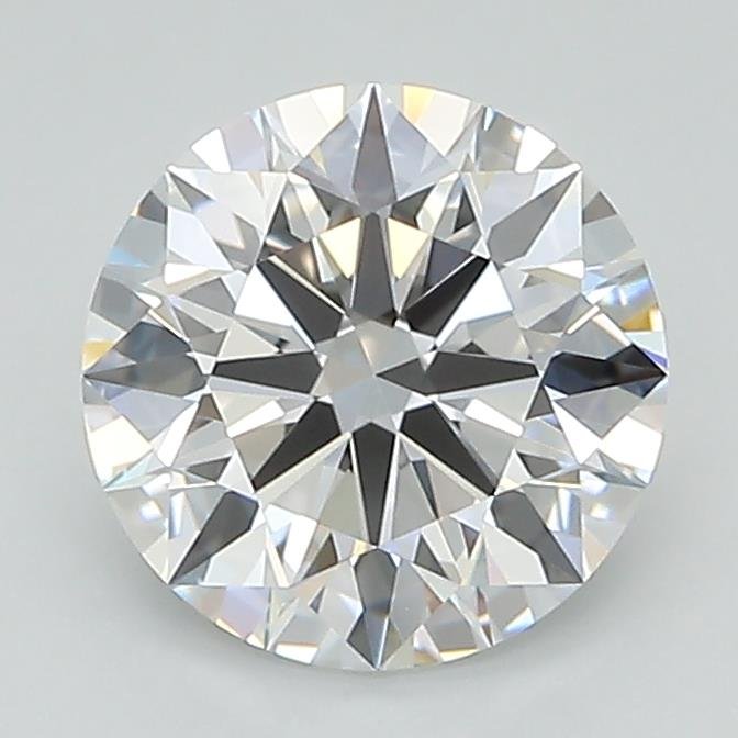 1.59ct D VVS2 Rare Carat Ideal Cut Round Lab Grown Diamond