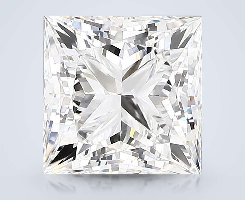 3.70 Carat Princess Lab Diamond