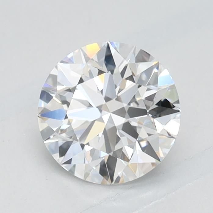 0.64ct D VVS1 Rare Carat Ideal Cut Round Lab Grown Diamond