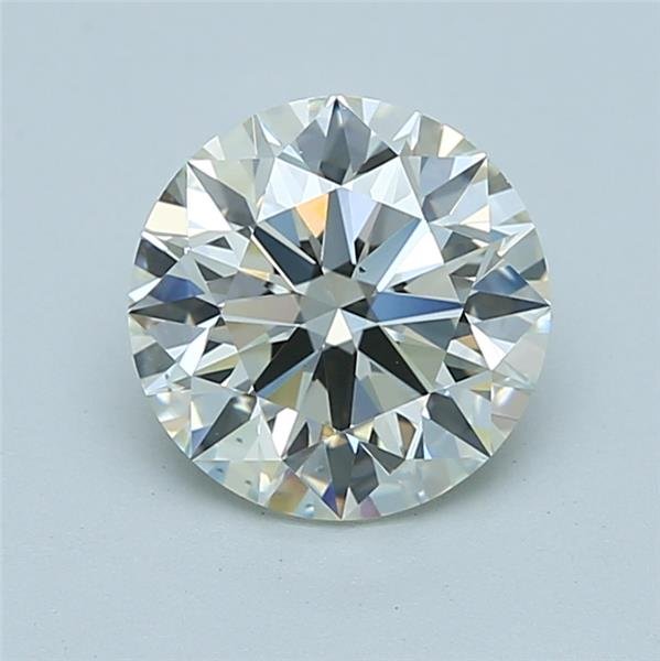 2.10ct J VS2 Rare Carat Ideal Cut Round Diamond