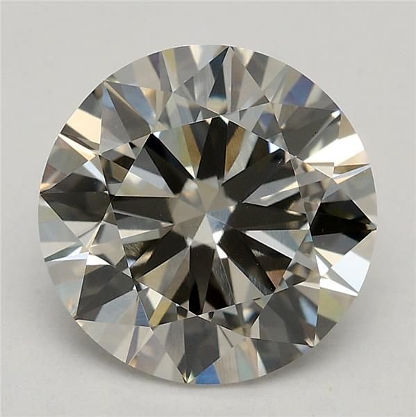 2.21ct K VVS2 Rare Carat Ideal Cut Round Lab Grown Diamond
