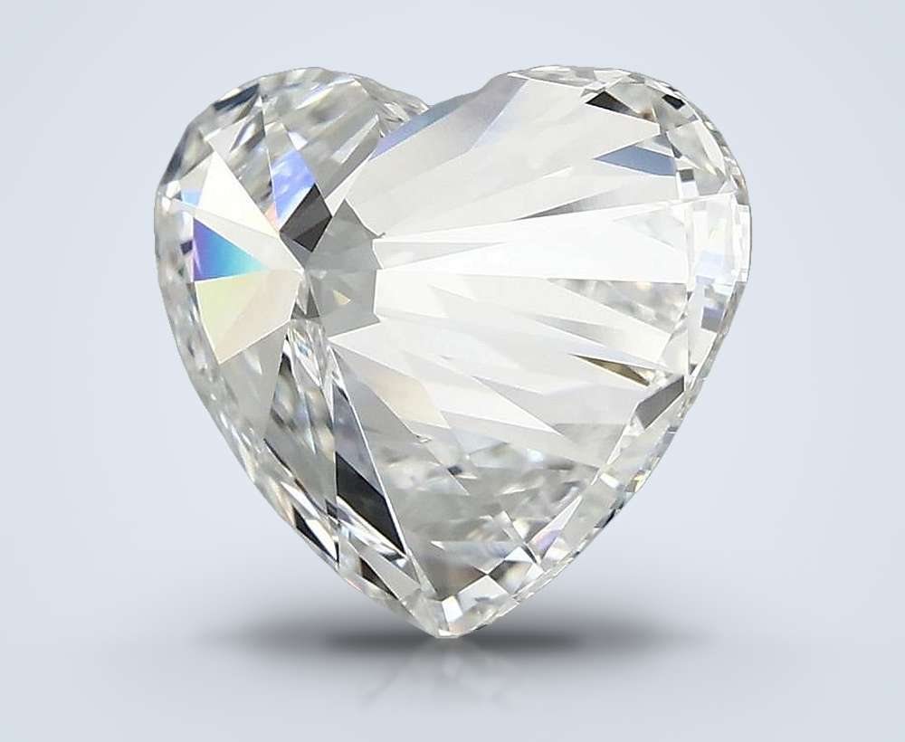 4.06 Carat Heart Lab Diamond