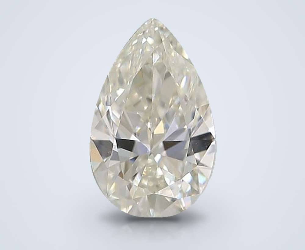 0.51 Carat Pear Lab Diamond