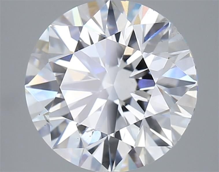 4.20ct F SI1 Excellent Cut Round Lab Grown Diamond