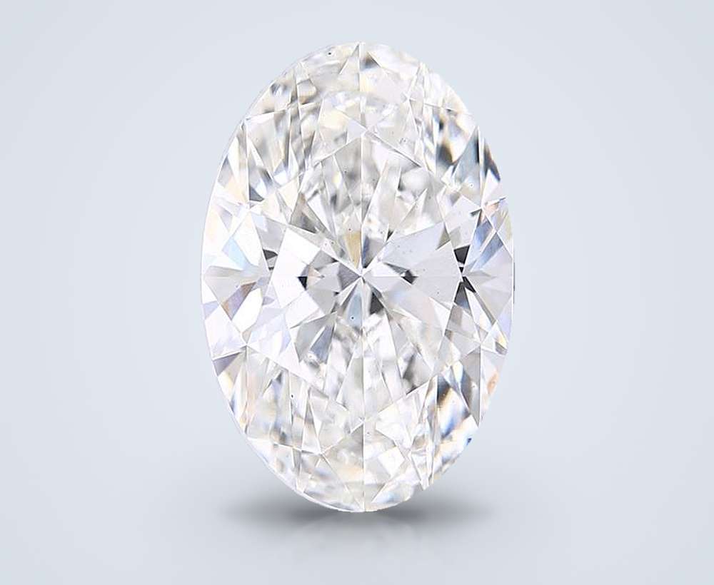 7.10 Carat Oval Lab Diamond