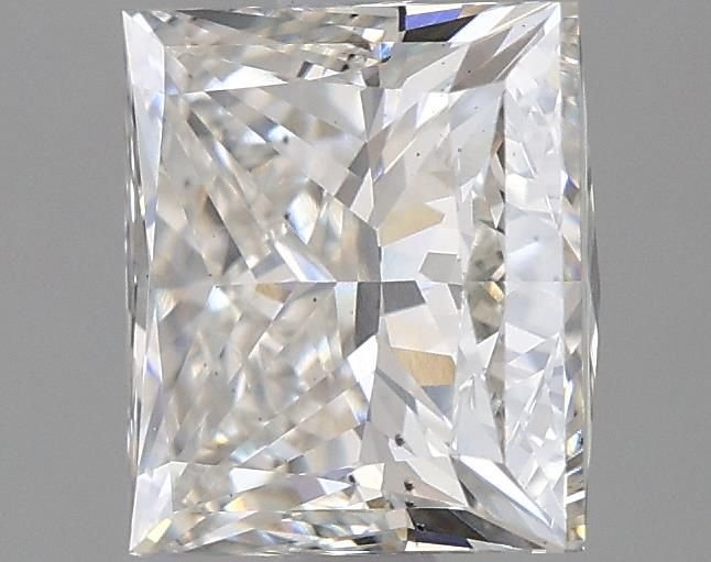 2.61ct H VS2 Rare Carat Ideal Cut Princess Lab Grown Diamond