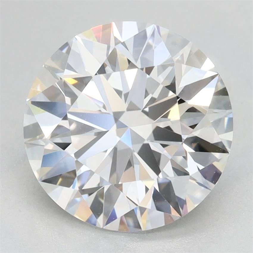 2.57ct D VVS1 Rare Carat Ideal Cut Round Lab Grown Diamond