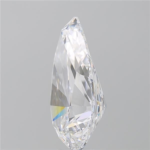 11.01ct D VVS1 Rare Carat Ideal Cut Pear Diamond