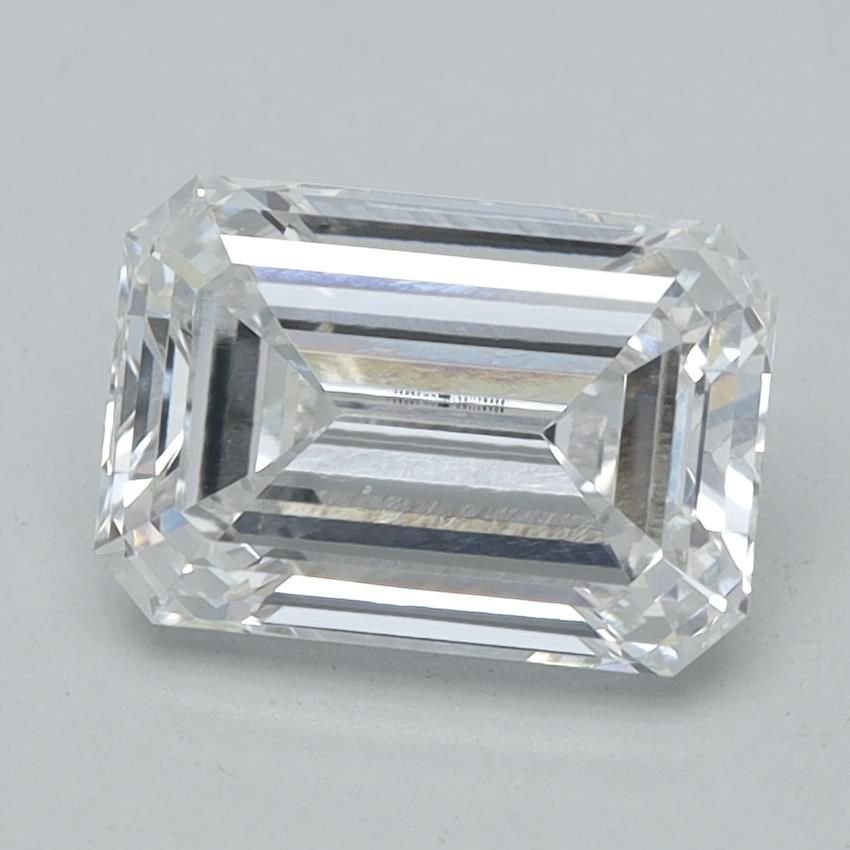 1.17ct E VVS2 Rare Carat Ideal Cut Emerald Lab Grown Diamond