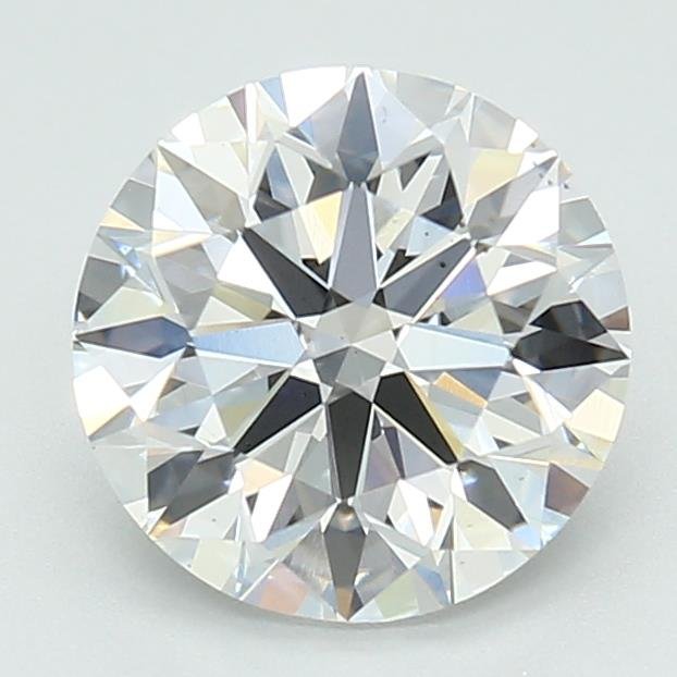 1.90ct F VS2 Rare Carat Ideal Cut Round Lab Grown Diamond