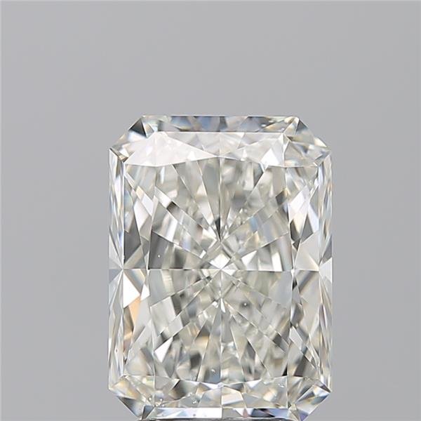 3.20ct I SI1 Rare Carat Ideal Cut Radiant Diamond