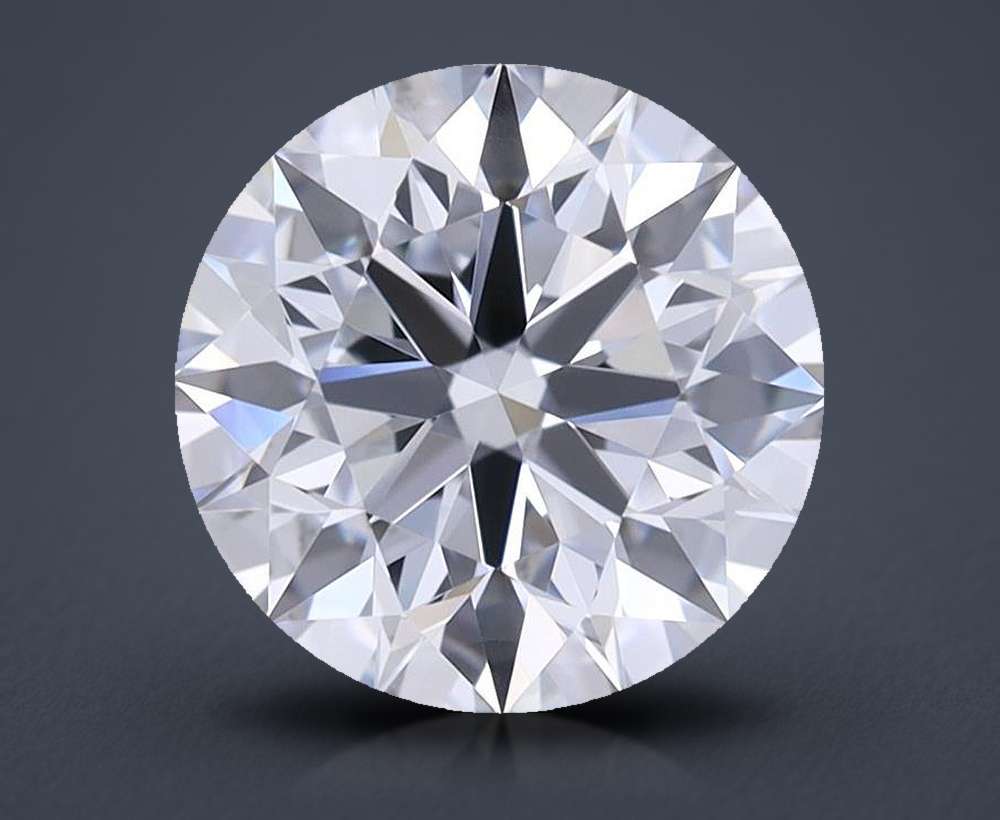 1.37 Carat Round Lab Diamond
