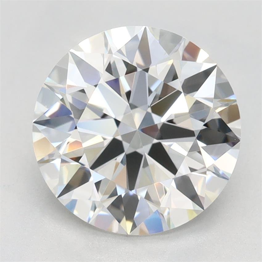 2.08ct F IF Rare Carat Ideal Cut Round Lab Grown Diamond