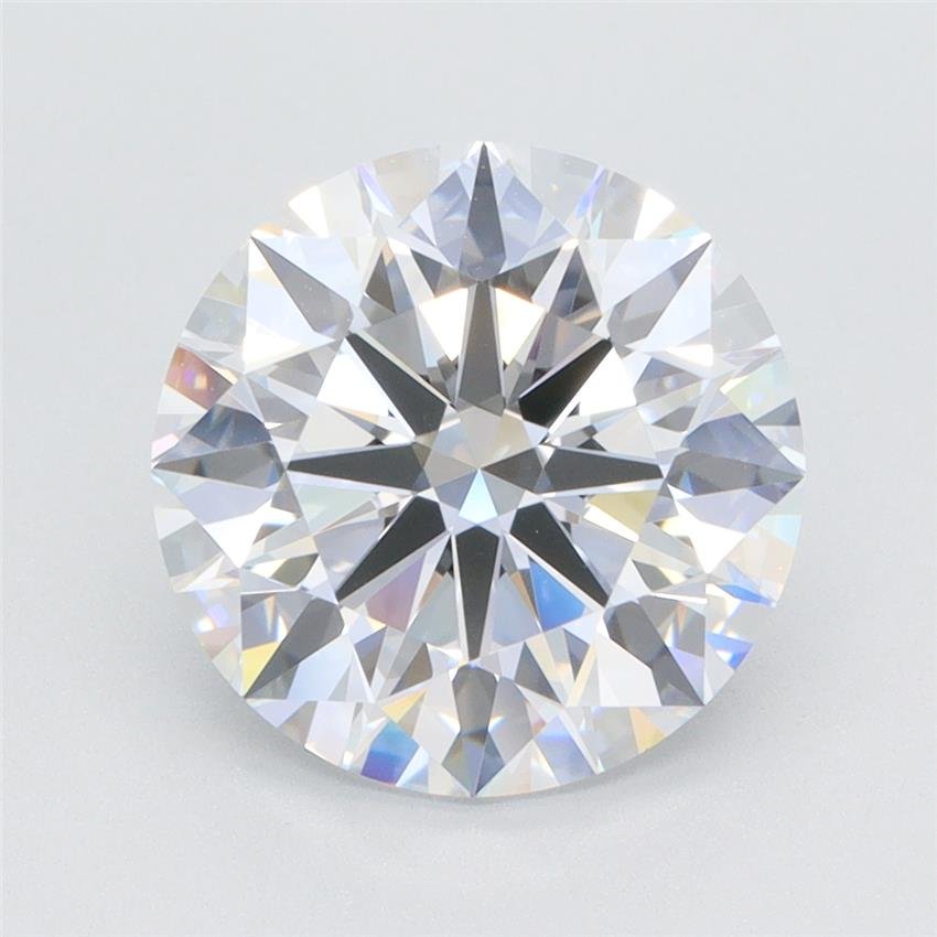 3.75ct D VVS1 Rare Carat Ideal Cut Round Lab Grown Diamond