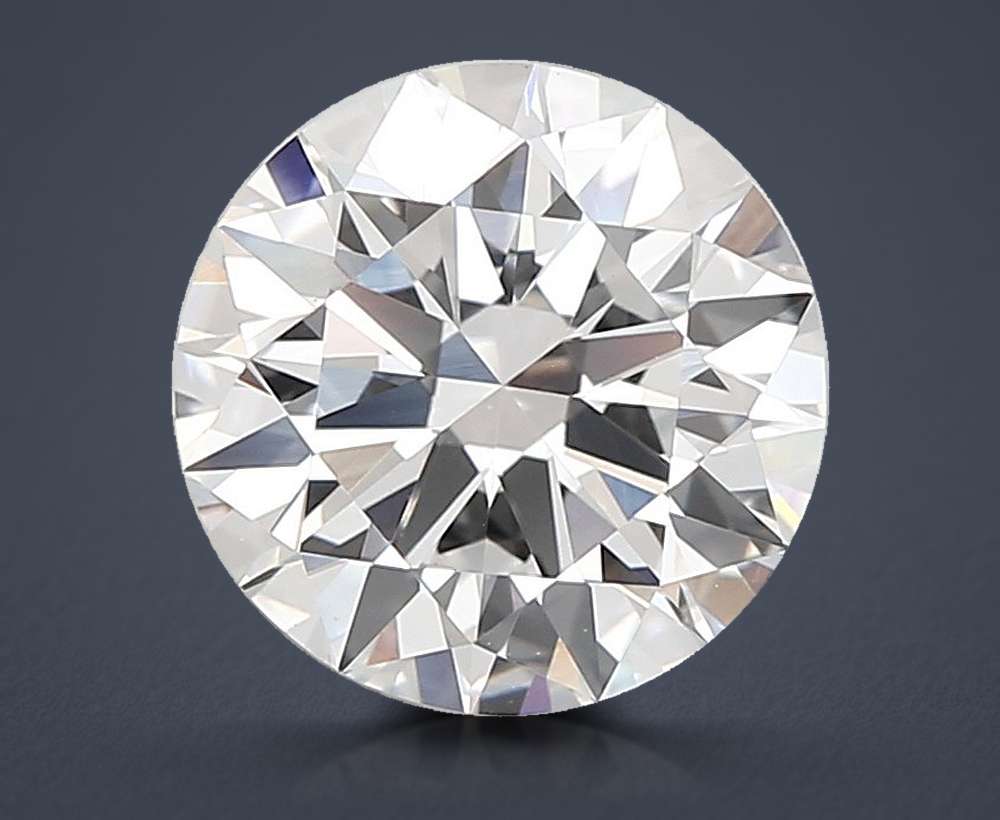 3.25 Carat Round Lab Diamond