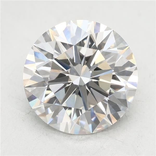 4.06 Carat Round Lab Diamond