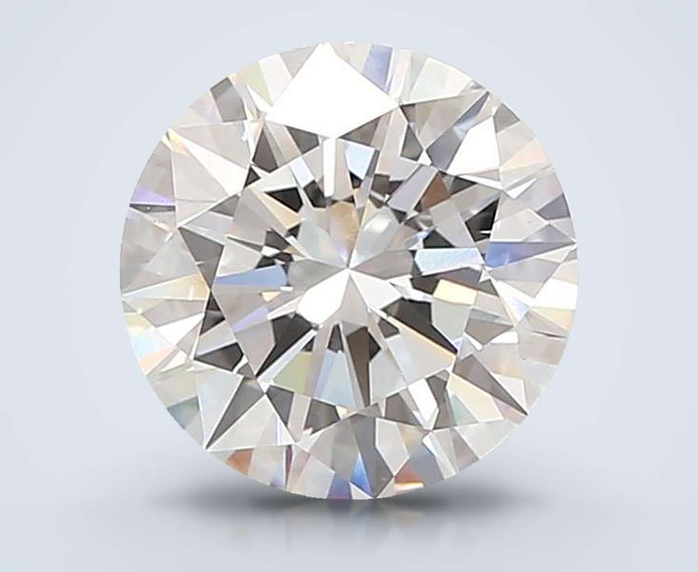 6.13 Carat Round Lab Diamond